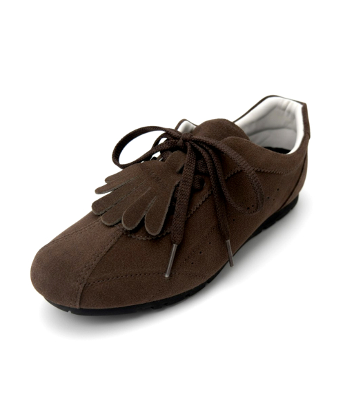 Essential Fringe Moccasin Brown detail 8