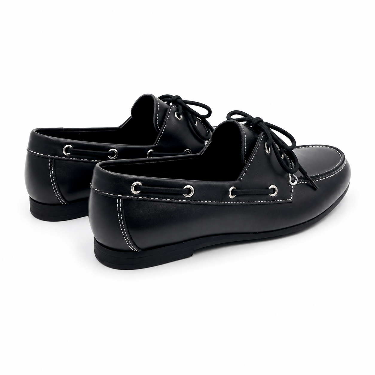 Classic Leather Boat Shoes 8