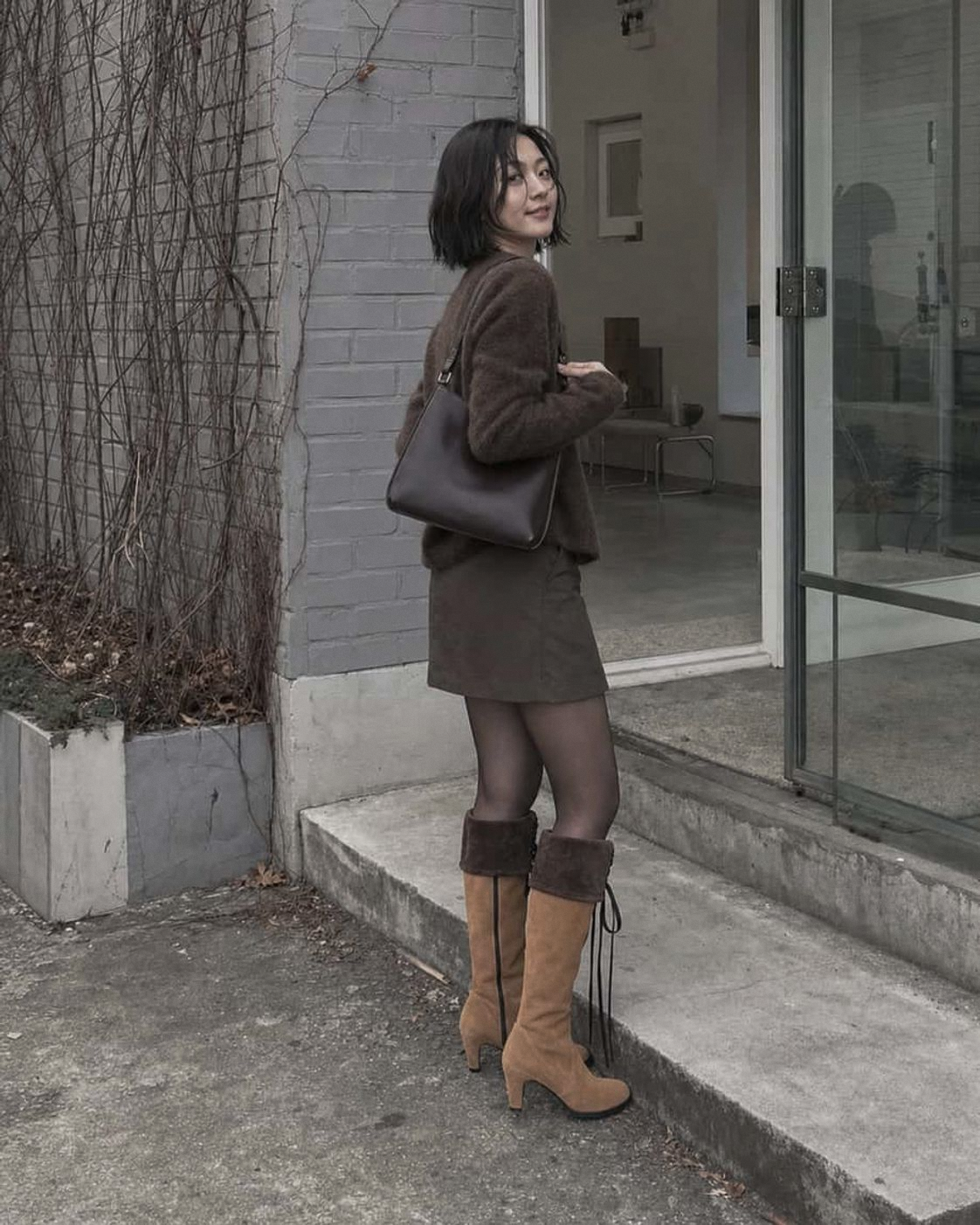 Origin Hidden Laceup Boots Brown detail 60