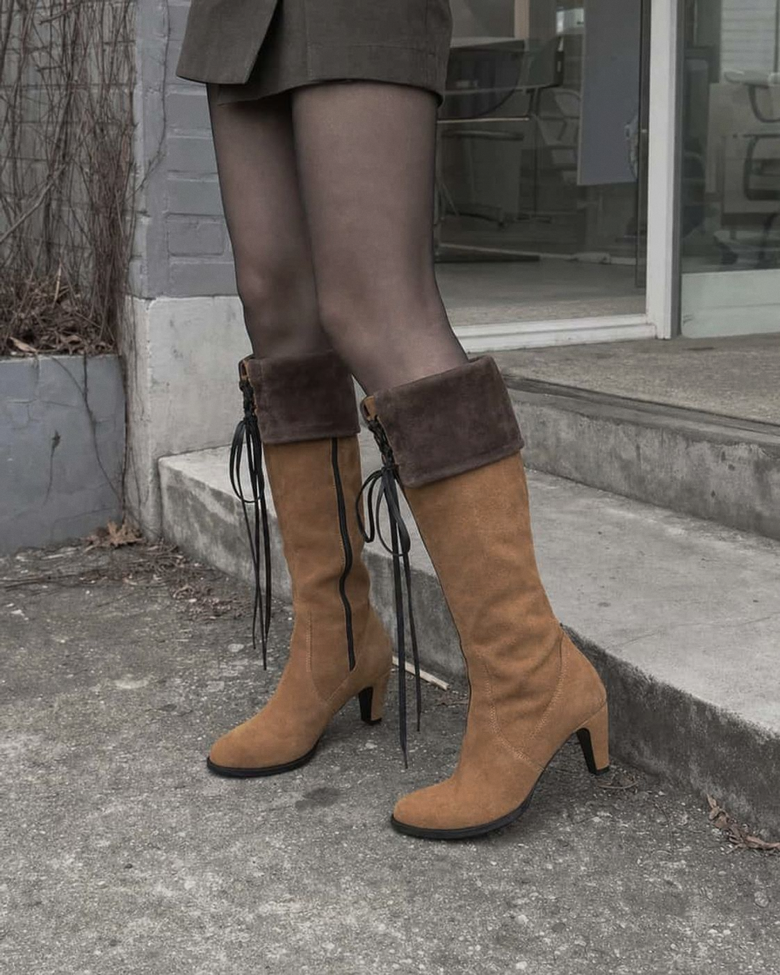 Origin Hidden Laceup Boots Brown detail 64
