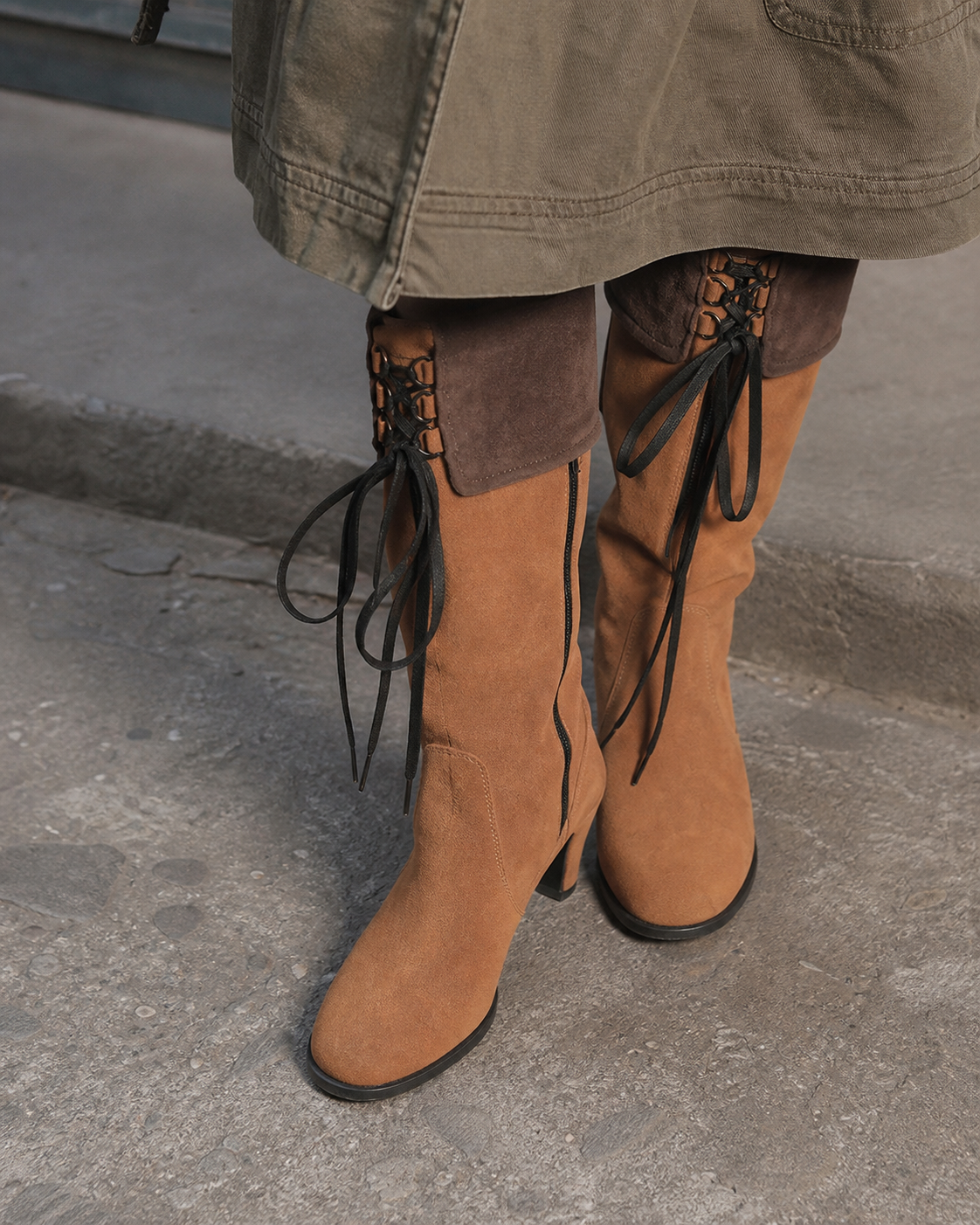 Origin Hidden Laceup Boots Brown detail 51