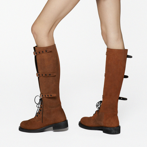Origin Step Strap Boots Brown detail 3