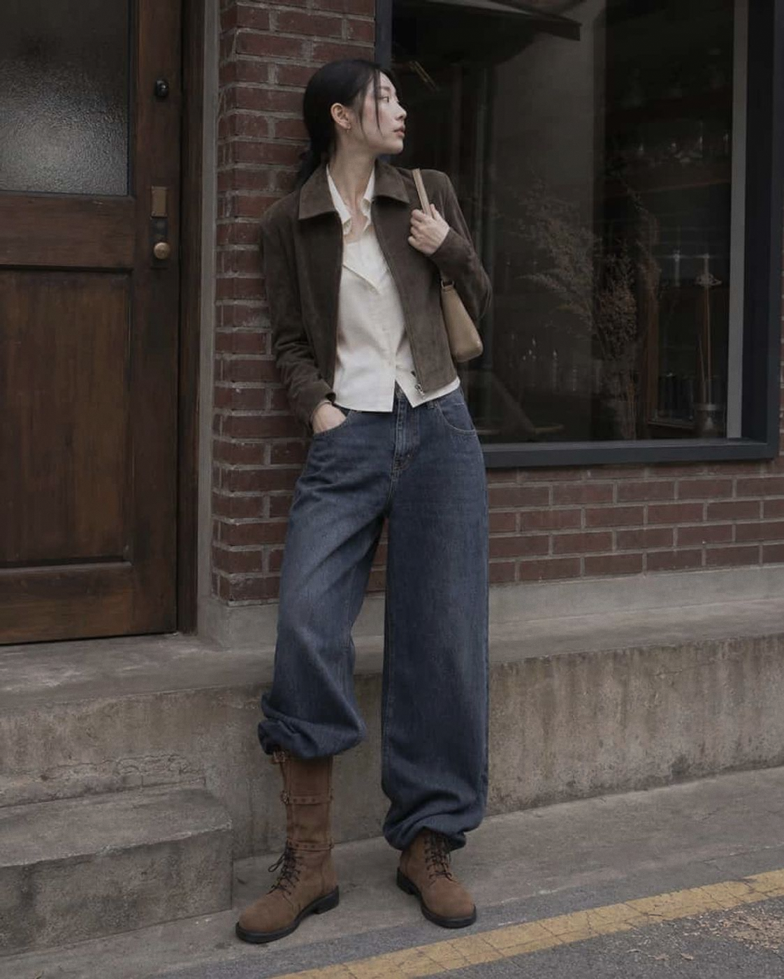 Origin Step Strap Boots Brown detail 45
