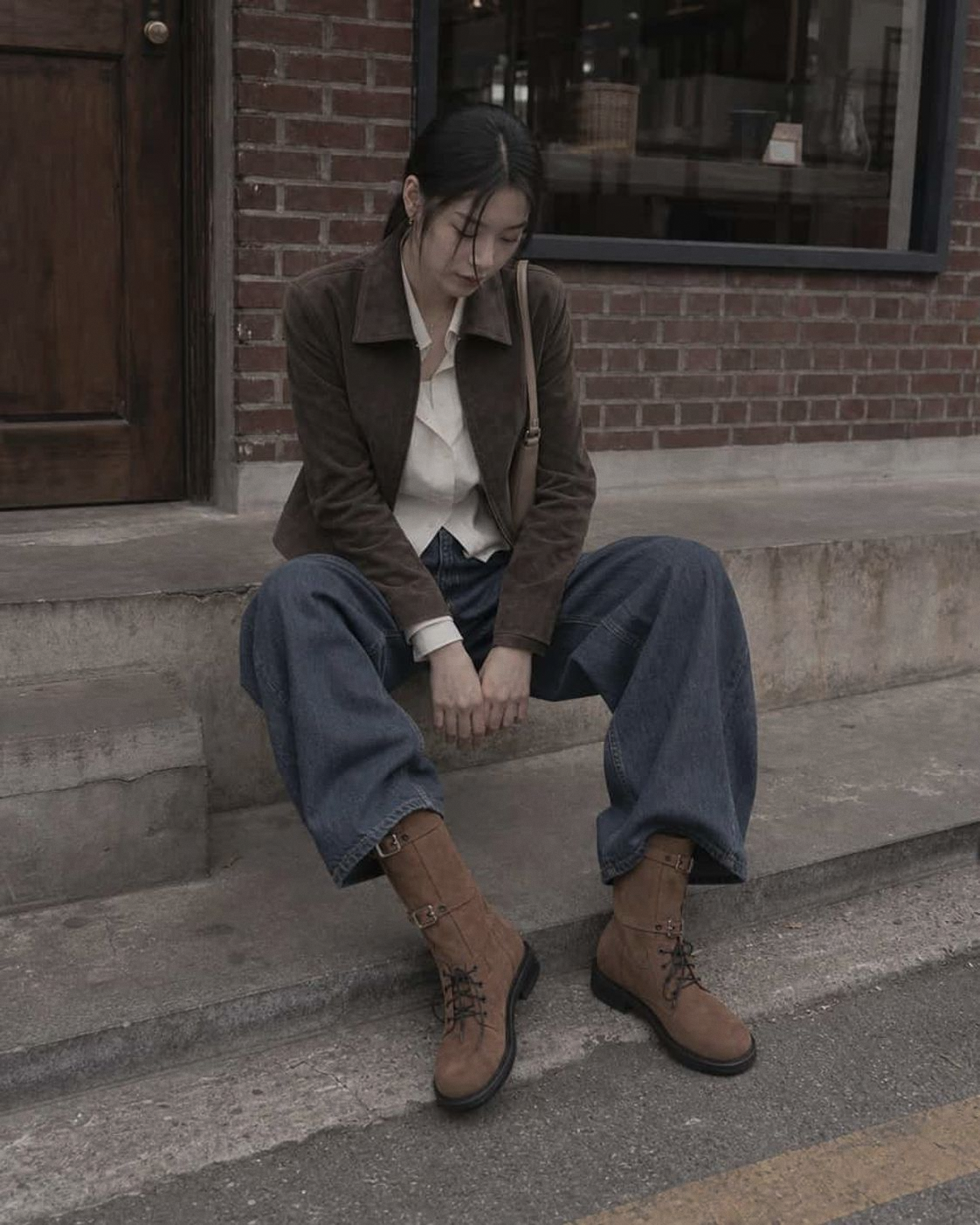 Origin Step Strap Boots Brown detail 47