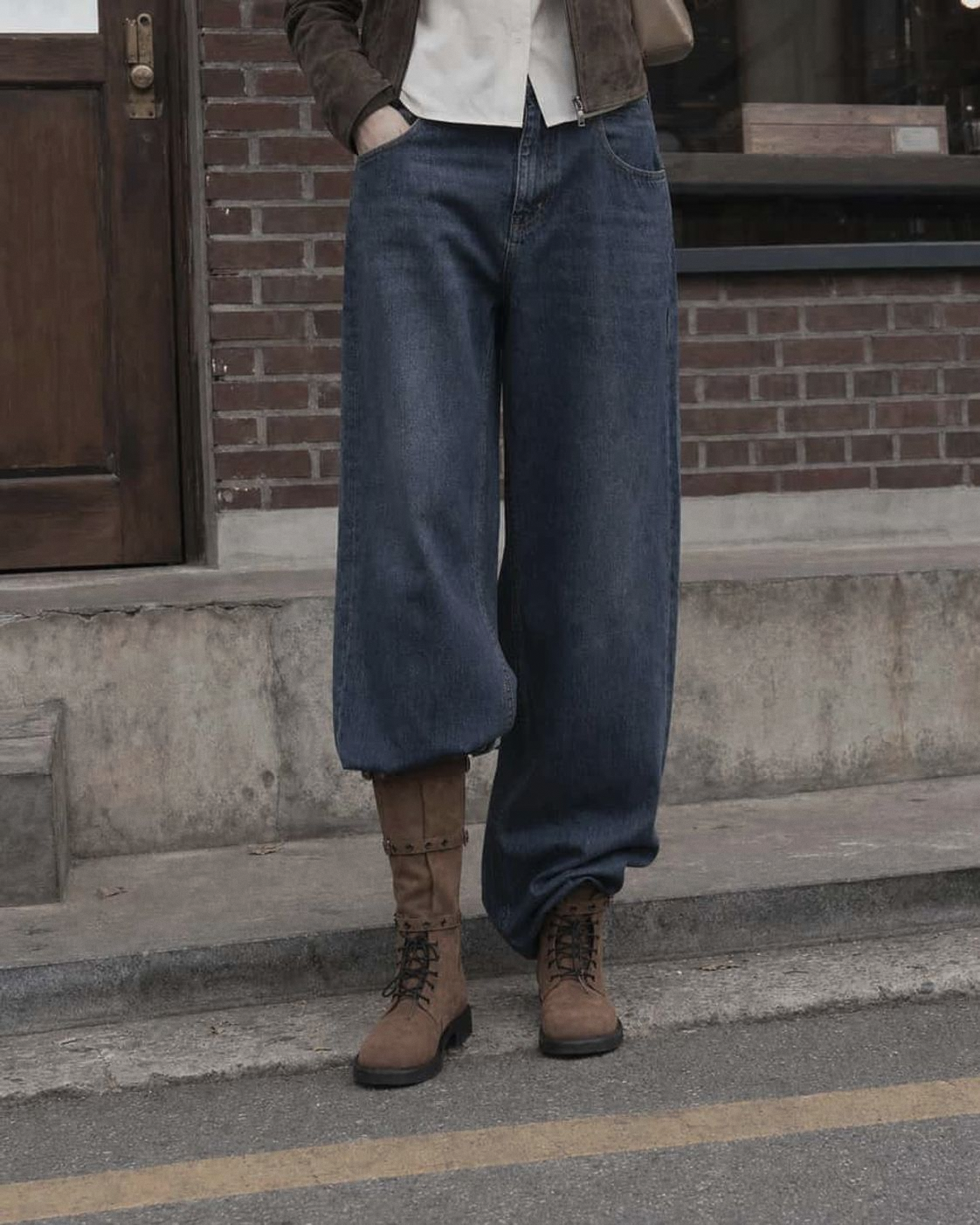 Origin Step Strap Boots Brown detail 48