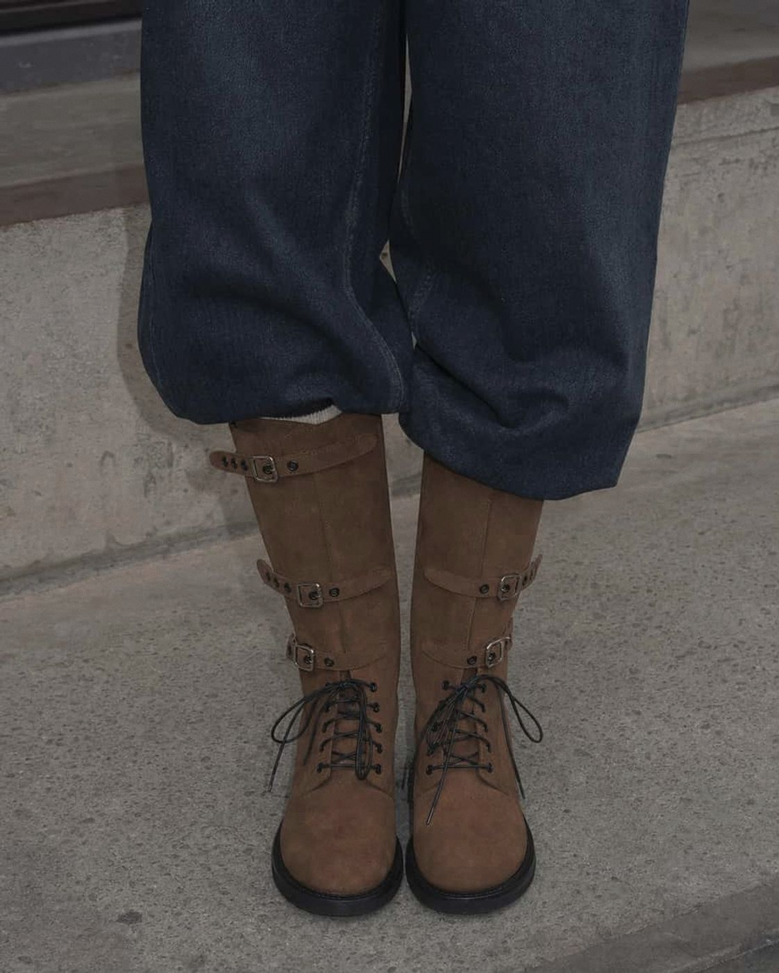Origin Step Strap Boots Brown detail 51
