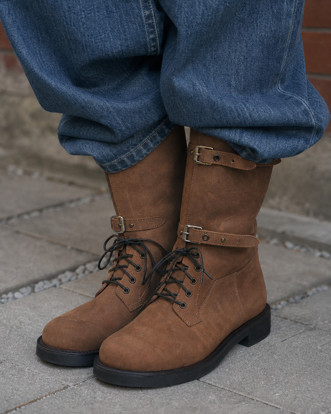 Origin Step Strap Boots Brown detail 28