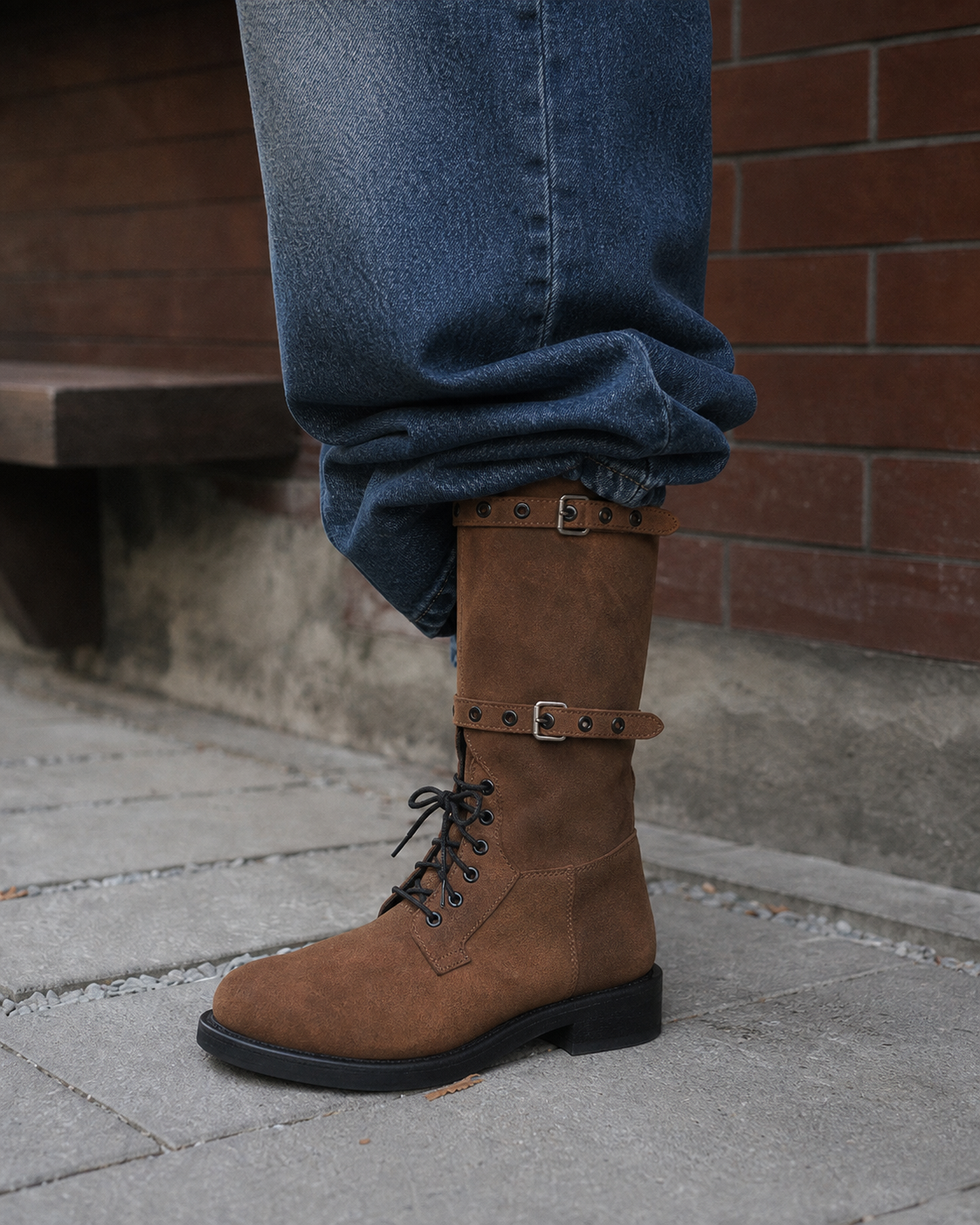 Origin Step Strap Boots Brown detail 29
