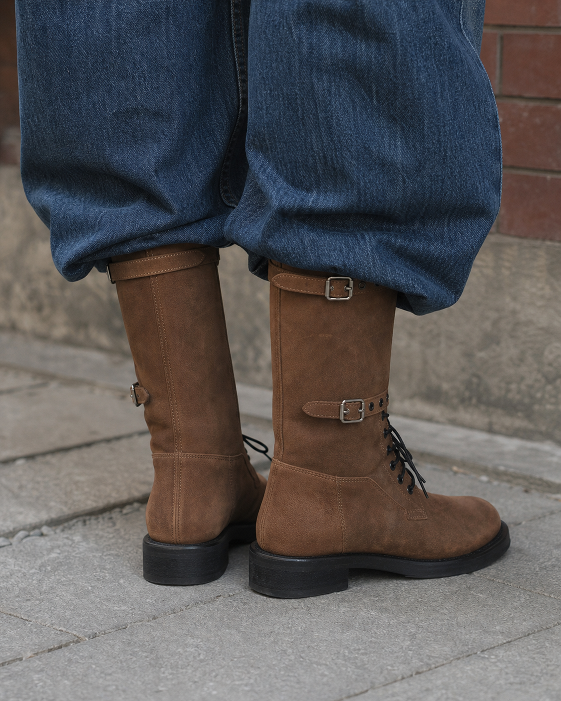 Origin Step Strap Boots Brown detail 30