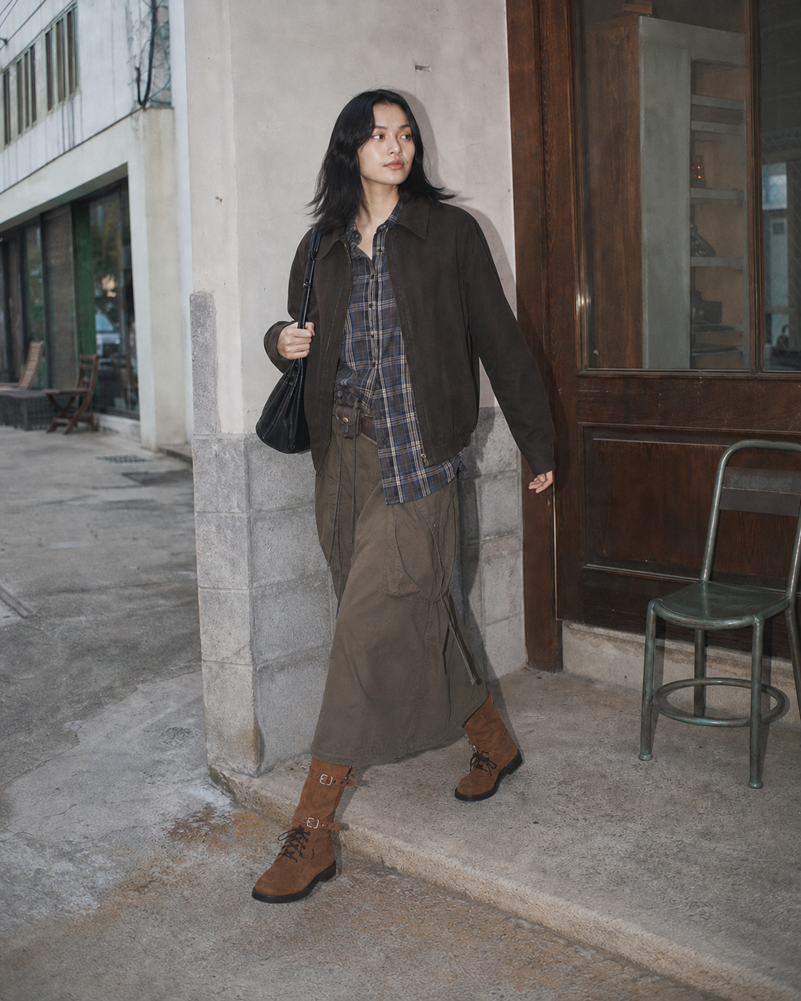 Origin Step Strap Boots Brown detail 34