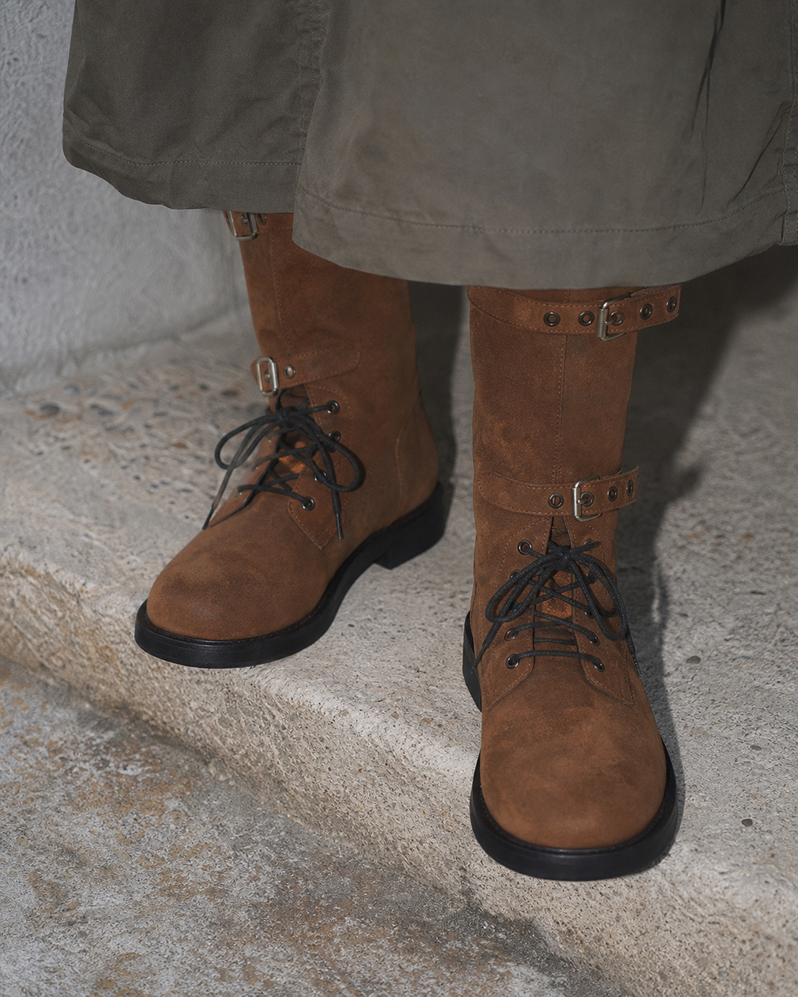 Origin Step Strap Boots Brown detail 38