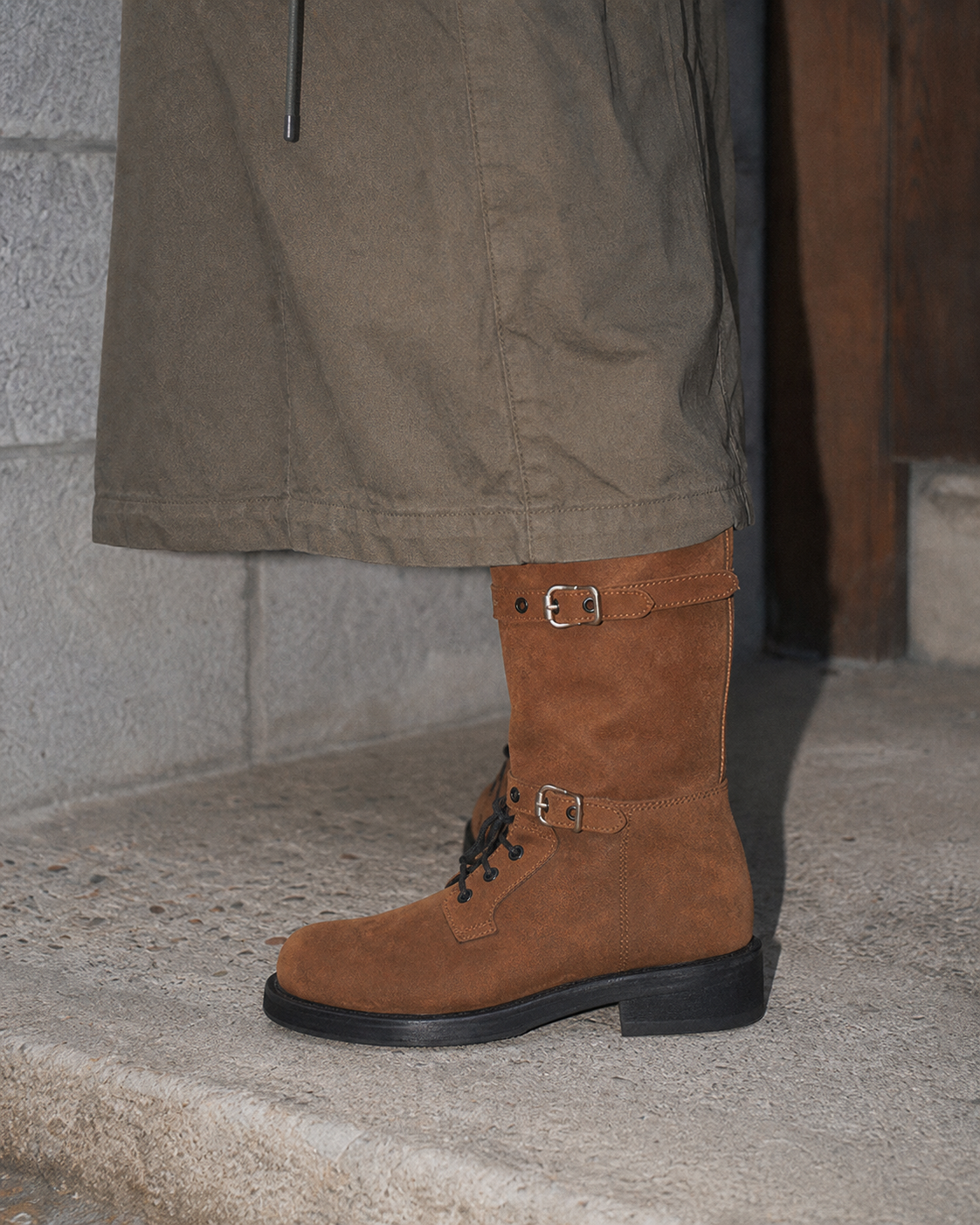 Origin Step Strap Boots Brown detail 39