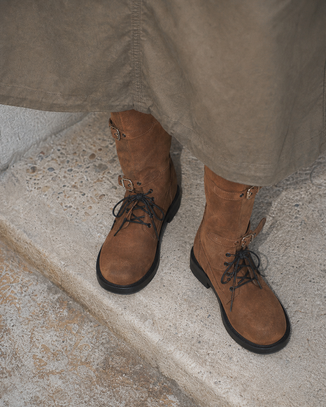 Origin Step Strap Boots Brown detail 41