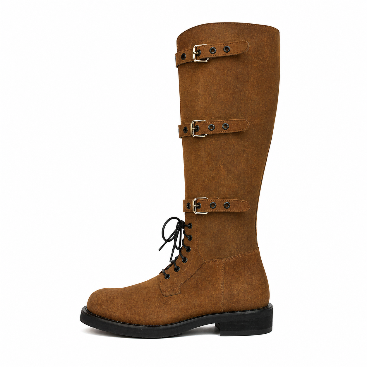 Origin Step Strap Boots Brown
