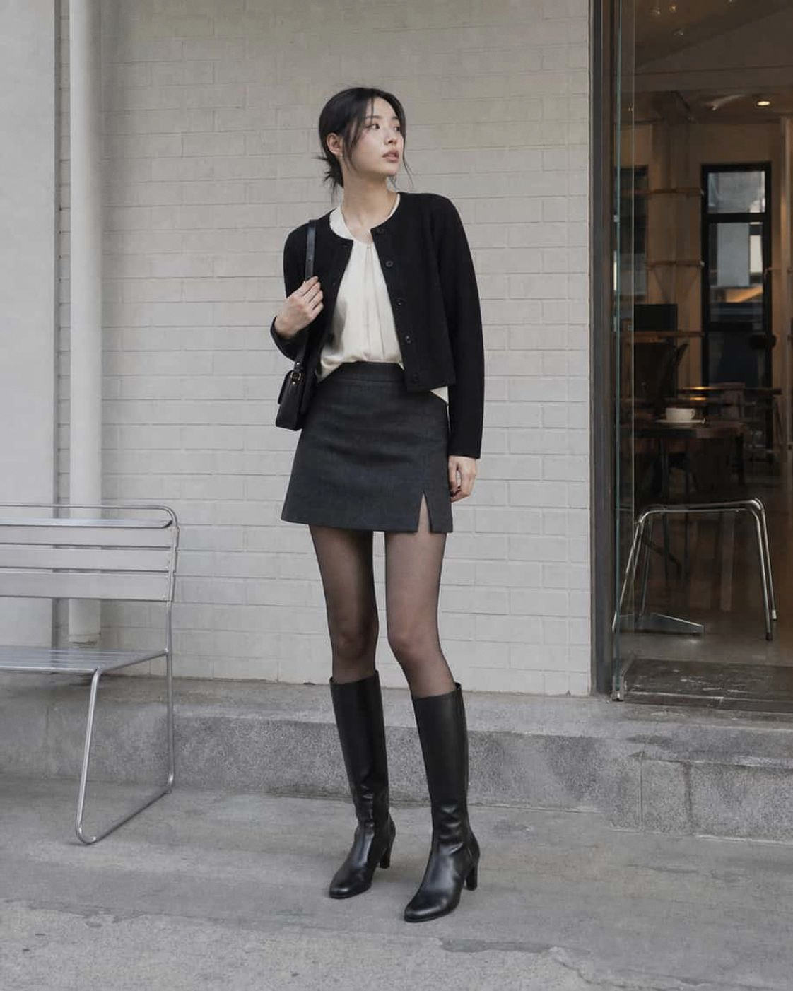 Classic Calf Boots Black detail 20